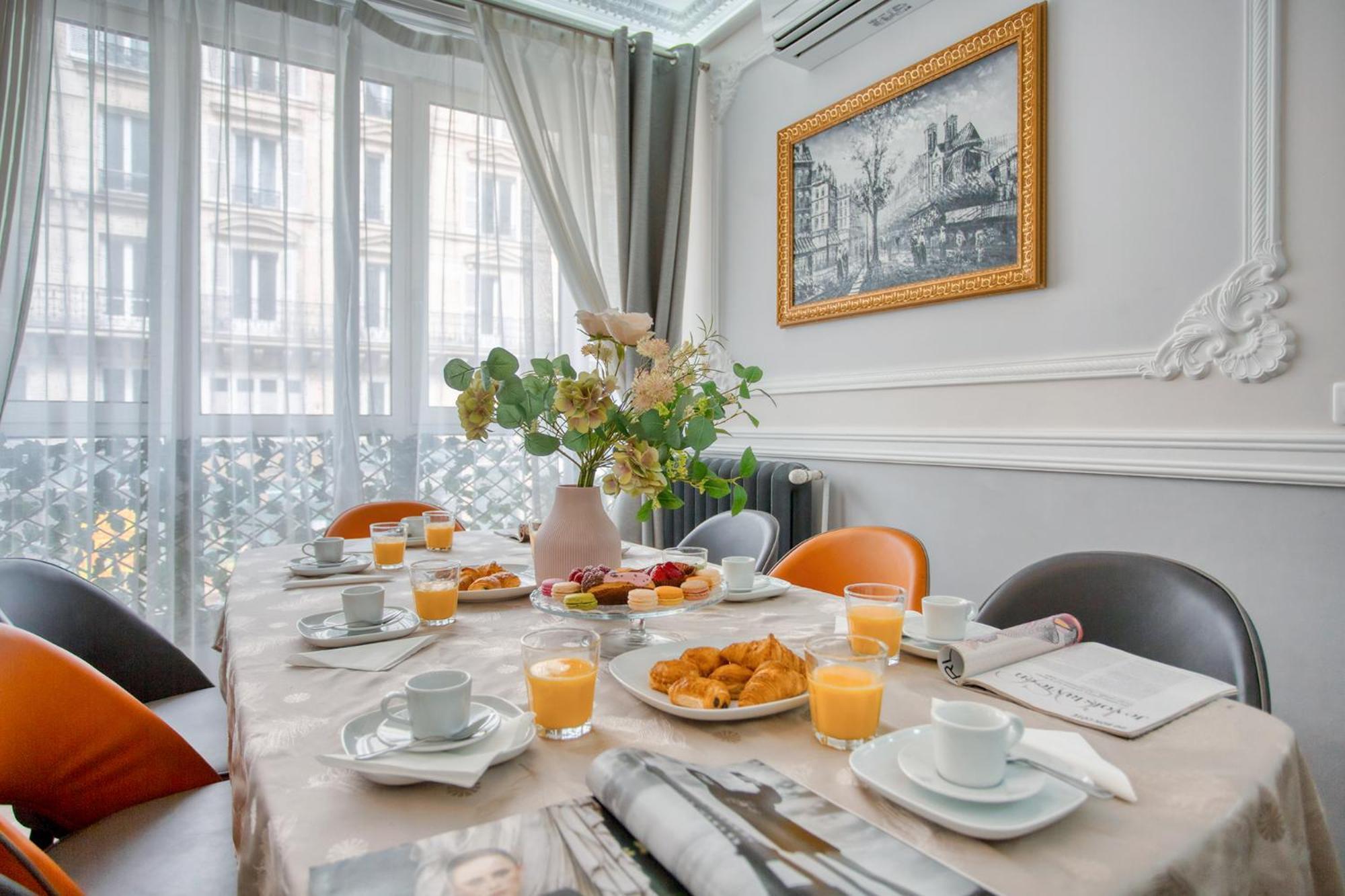 Charmant 150M2 5Ch Romantic - Centre Ville - Clim 파리 외부 사진