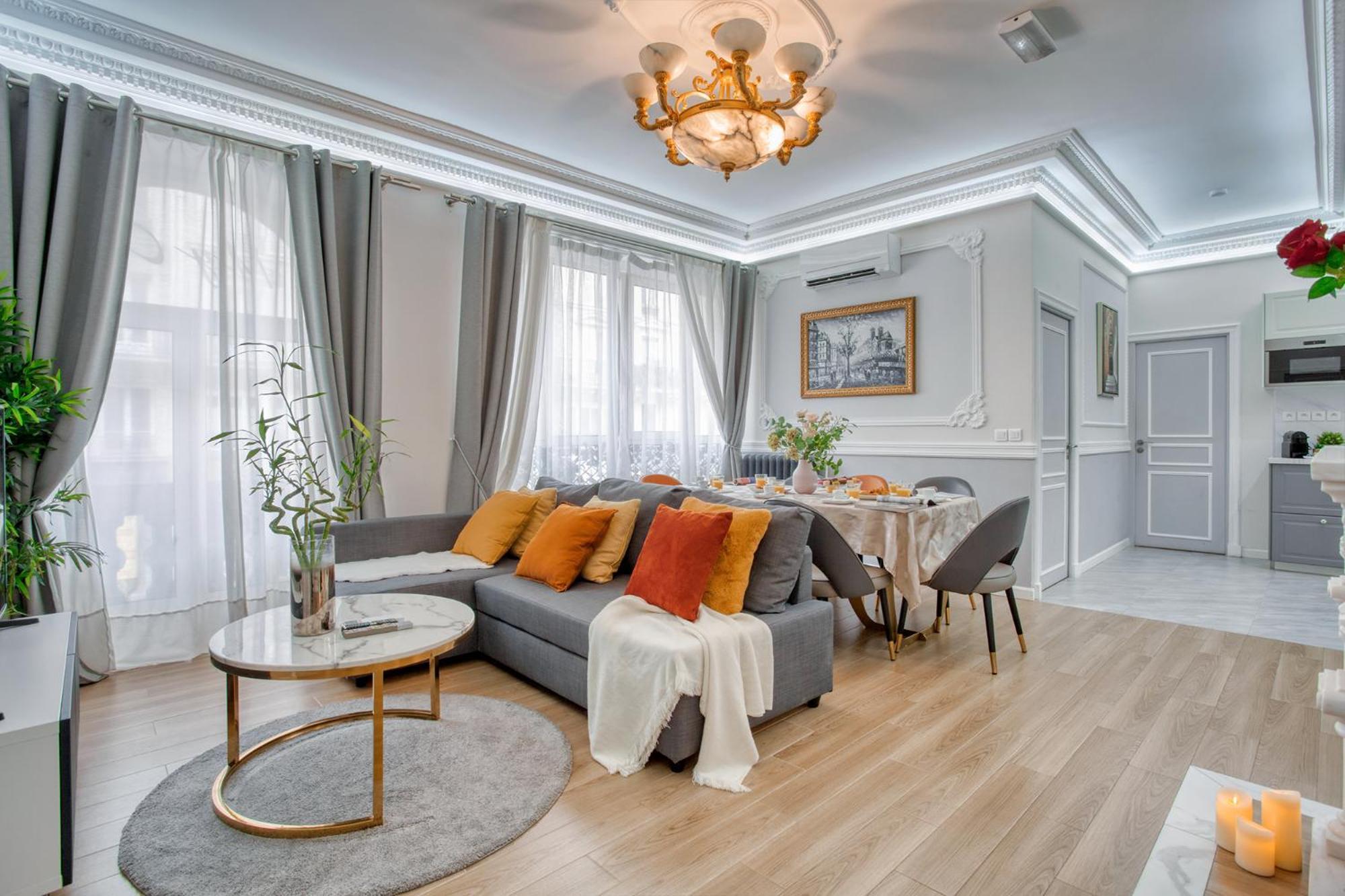 Charmant 150M2 5Ch Romantic - Centre Ville - Clim 파리 외부 사진