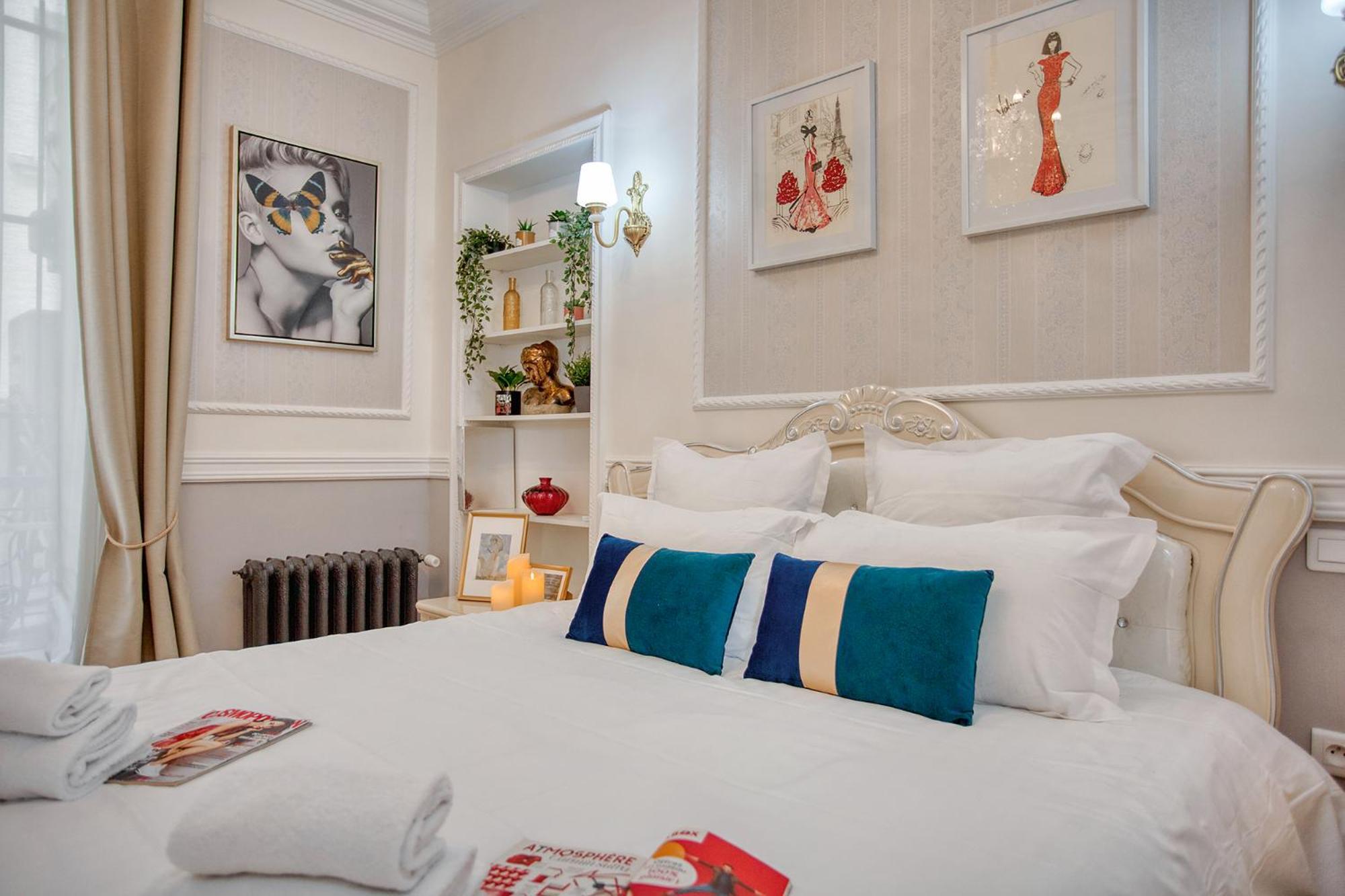 Charmant 150M2 5Ch Romantic - Centre Ville - Clim 파리 외부 사진