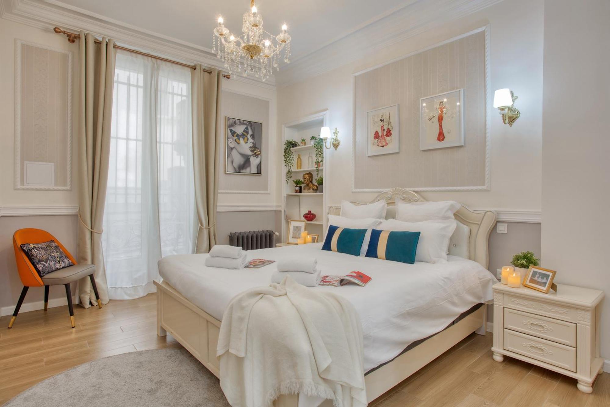 Charmant 150M2 5Ch Romantic - Centre Ville - Clim 파리 외부 사진